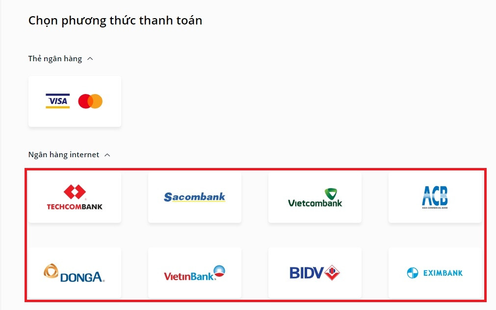Hướng dẫn nạp tiền vào Olymp Trade với internet banking tại các ngân hàng Việt Nam