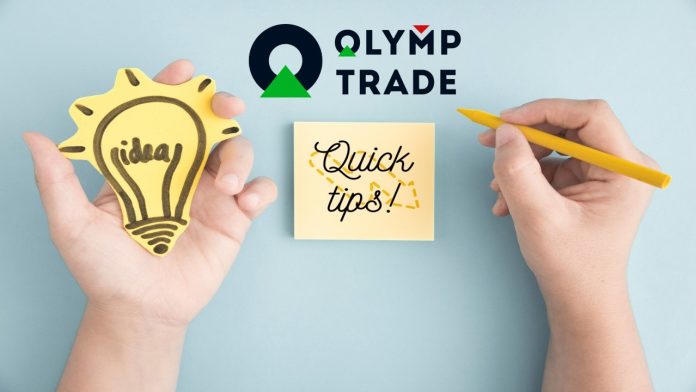 Những mẹo cơ bản khi giao dịch tại Olymp Trade mà người mới cần biết - bài 1